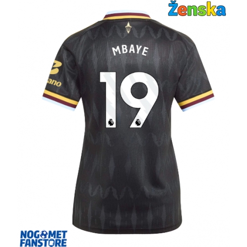 Aston Villa Ibrahim Mbaye #19 Gostujuci Dres za Ženska 2026-27 Kratak Rukav